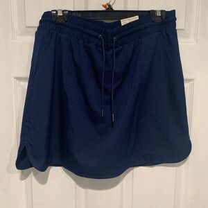 Navy Skort